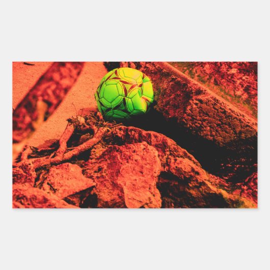 蚊の探険家 長方形シール (正面)