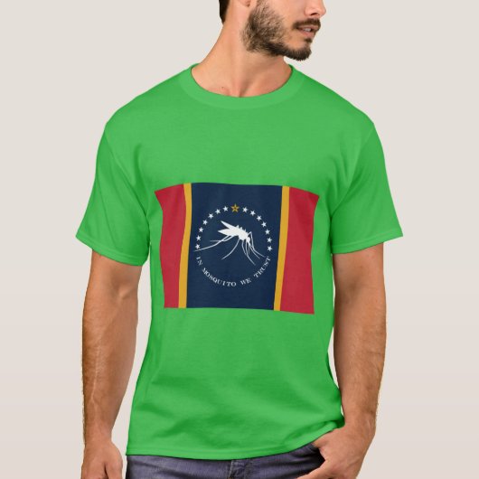 蚊を信じる Tシャツ (正面)