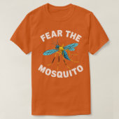蚊を恐れる Tシャツ (デザイン正面)