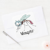 蚊帳 スクエアシール (封筒)