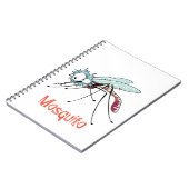 蚊帳 ノートブック (左側)