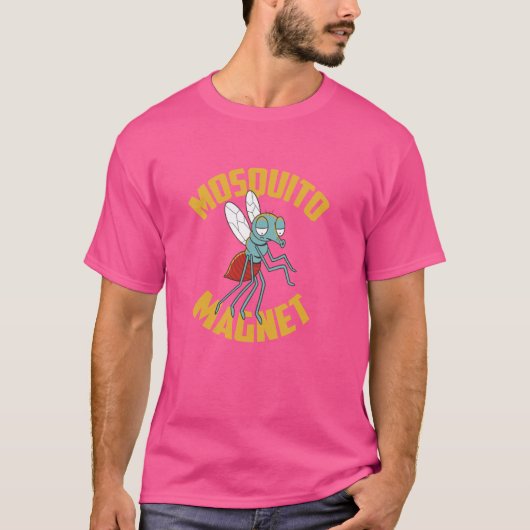 蚊帳 – 虫刺し患者 Tシャツ (正面)