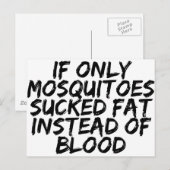 蚊 ポストカード (正面/裏面)