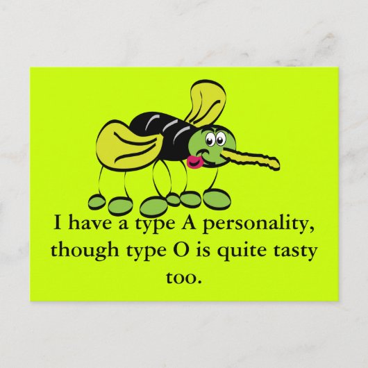 蚊 ポストカード (正面)