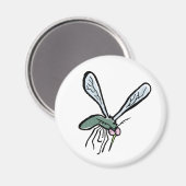 蚊 マグネット (正面/裏面)