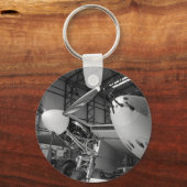 蚊…木疑問に思材 キーホルダー (正面)