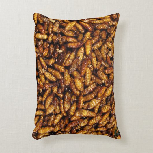 蚕のフライ…タイ通り食品 アクセントクッション (正面(垂直))