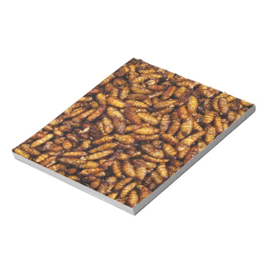 蚕のフライ…タイ通り食品 ノートパッド (回転)