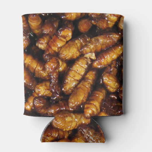 蚕のフライ…タイ通り食品 缶クーラー (裏面)