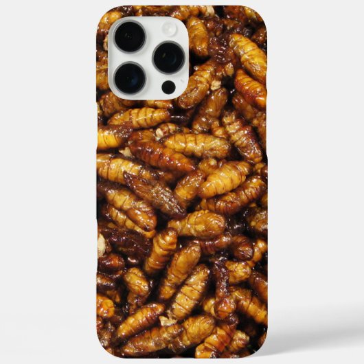 蚕のフライ…タイ通り食品 Case-Mate iPhoneケース (裏面)