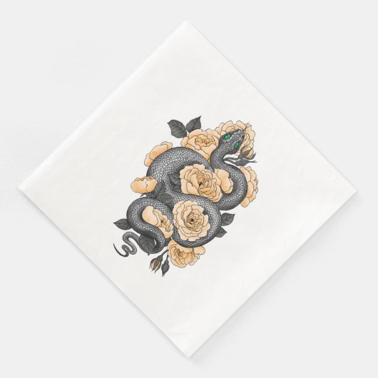 蛇と黄色のバラ (コーナー)