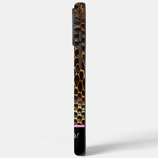 蛇のカラフル皮は自然の芸術を示している Case-Mate iPhoneケース (裏面 / 左)