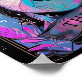 蛇のタロットカードウィッチーポスター ポスター (角)