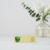 蛇のプロフィールカードの家 スキニー名刺 (スタンド正面)