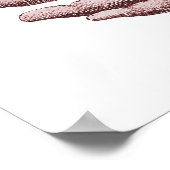 蛇の古像を持つ鎧ユニークガントレット ポスター (角)