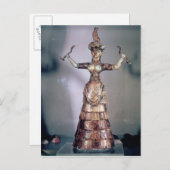 蛇の女神 ポストカード (正面/裏面)