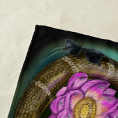 蛇の年中国の〔占星術の〕十二宮図 ビーチタオル (インサイチュ)