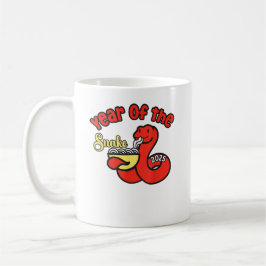 蛇の年2025ラーメン恋人かわいい蛇 コーヒーマグカップ