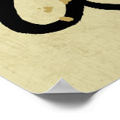 蛇の年 – 中国の〔占星術の〕十二宮図 ポスター (角)