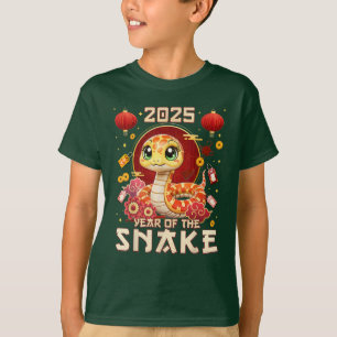 蛇の年～2025年中国の新年 Tシャツ