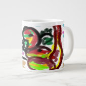 蛇の愛 ジャンボコーヒーマグカップ (正面右)