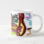 蛇の愛 ジャンボコーヒーマグカップ (右)