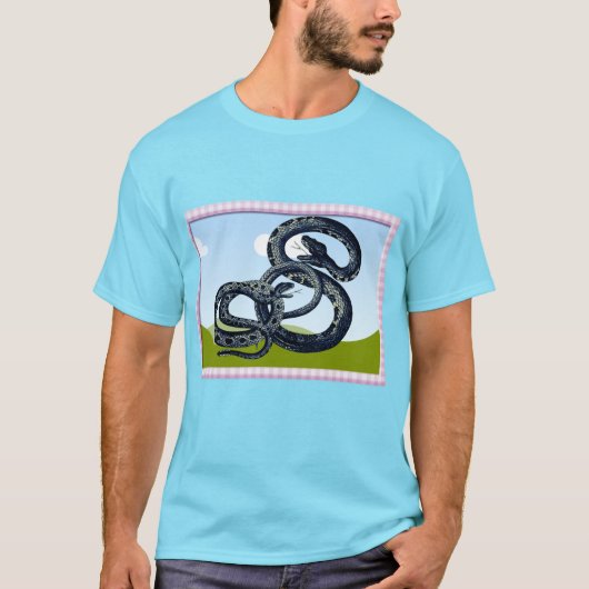 蛇の激突 Tシャツ (正面)