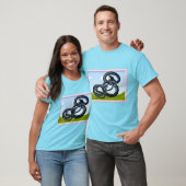 蛇の激突 Tシャツ (ユニセックス)