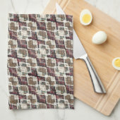 蛇の皮。 キッチンタオル (四つ折り)