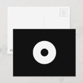 蛇の目 ポストカード (正面/裏面)