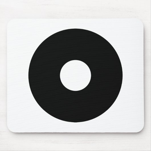 蛇の目 マウスパッド (正面)