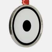 蛇の目 メタルオーナメント (右)