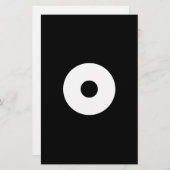 蛇の目 便箋 (正面/裏面)