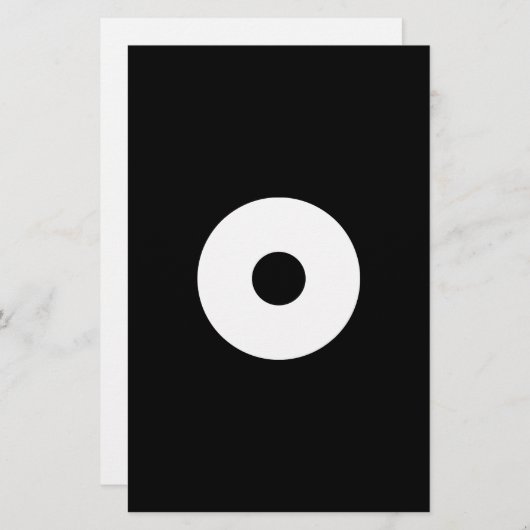 蛇の目 便箋 (正面/裏面)