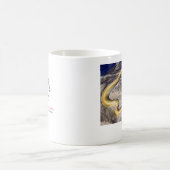 蛇の精神かマグ コーヒーマグカップ (中央)