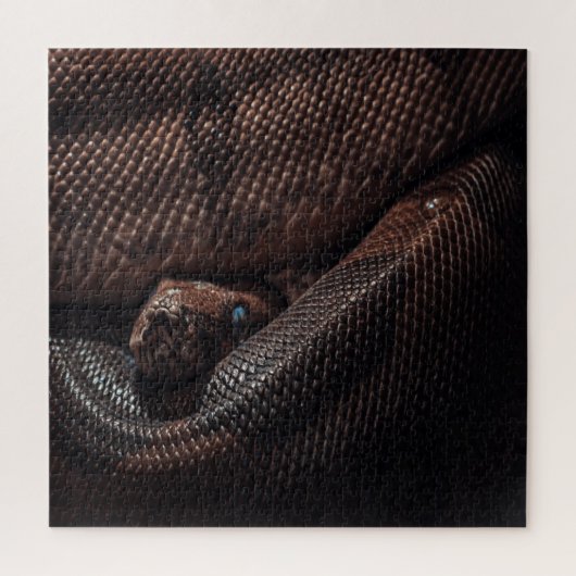 蛇の顔 ジグソーパズル (縦)