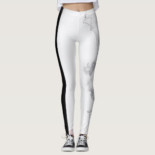 蛇のleggins レギンス