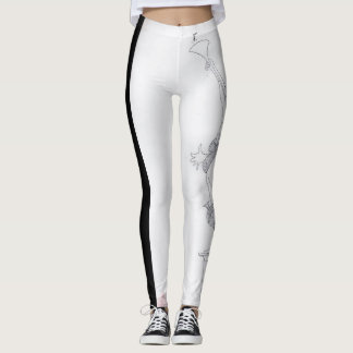 蛇のleggins レギンス