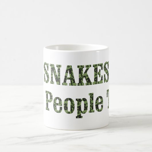蛇も人間だ! コーヒーマグカップ (中央)
