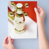 蛇口のクロスハンドル チラシ (手)