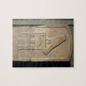 蛇王のstela、紀元前のc.3000 (石灰岩) (またse ジグソーパズル (横)