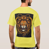 蛇王ライオン Tシャツ (裏面)