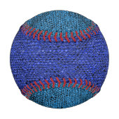 蛇皮青爬虫類はかりで測2トーン 野球ボール (裏面)