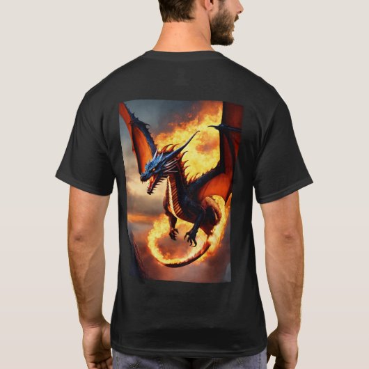 蛇紋共生 Tシャツ (裏面)