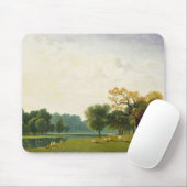蛇紋岩1815年の眺め(キャンバスの油) マウスパッド (マウス)
