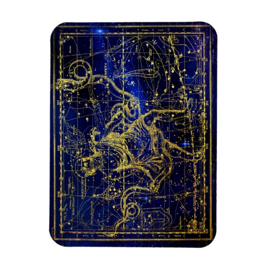 蛇紋星座 マグネット (縦)