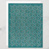 蛇行つる植物スクラップブック紙 (正面/裏面)