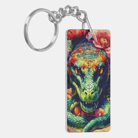 蛇頭 キーホルダー (正面左)