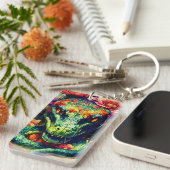 蛇頭 キーホルダー (正面右)