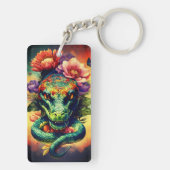 蛇頭 キーホルダー (裏面)